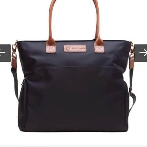 Sarah Wells Black Abbey Pump Bag